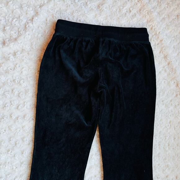 Wild Fable Womens Black Velour Velvet Flare Cotton Pants Loungewear Size Small - Picture 5 of 8